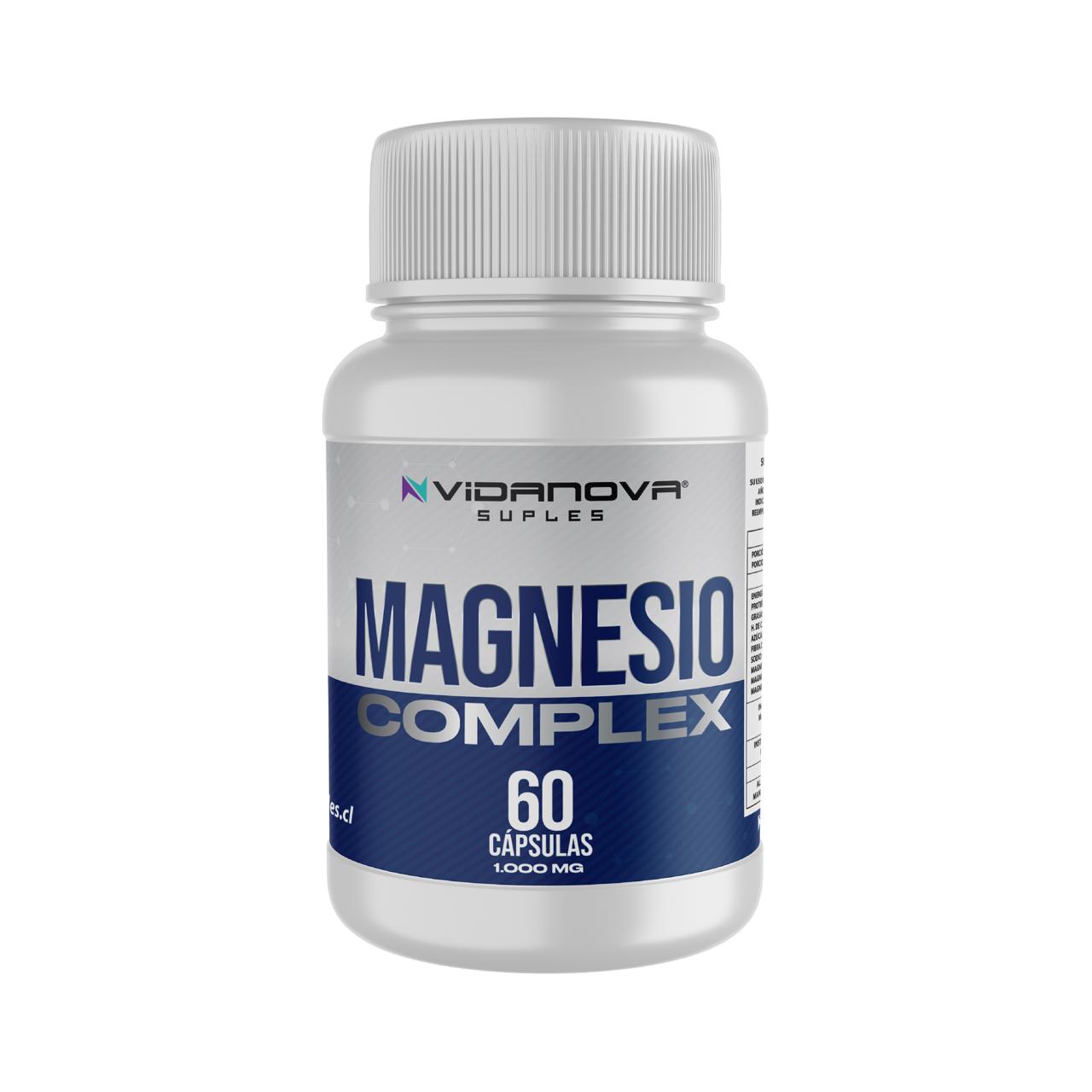 Magnesio Complex 1000mg (60 cápsulas)