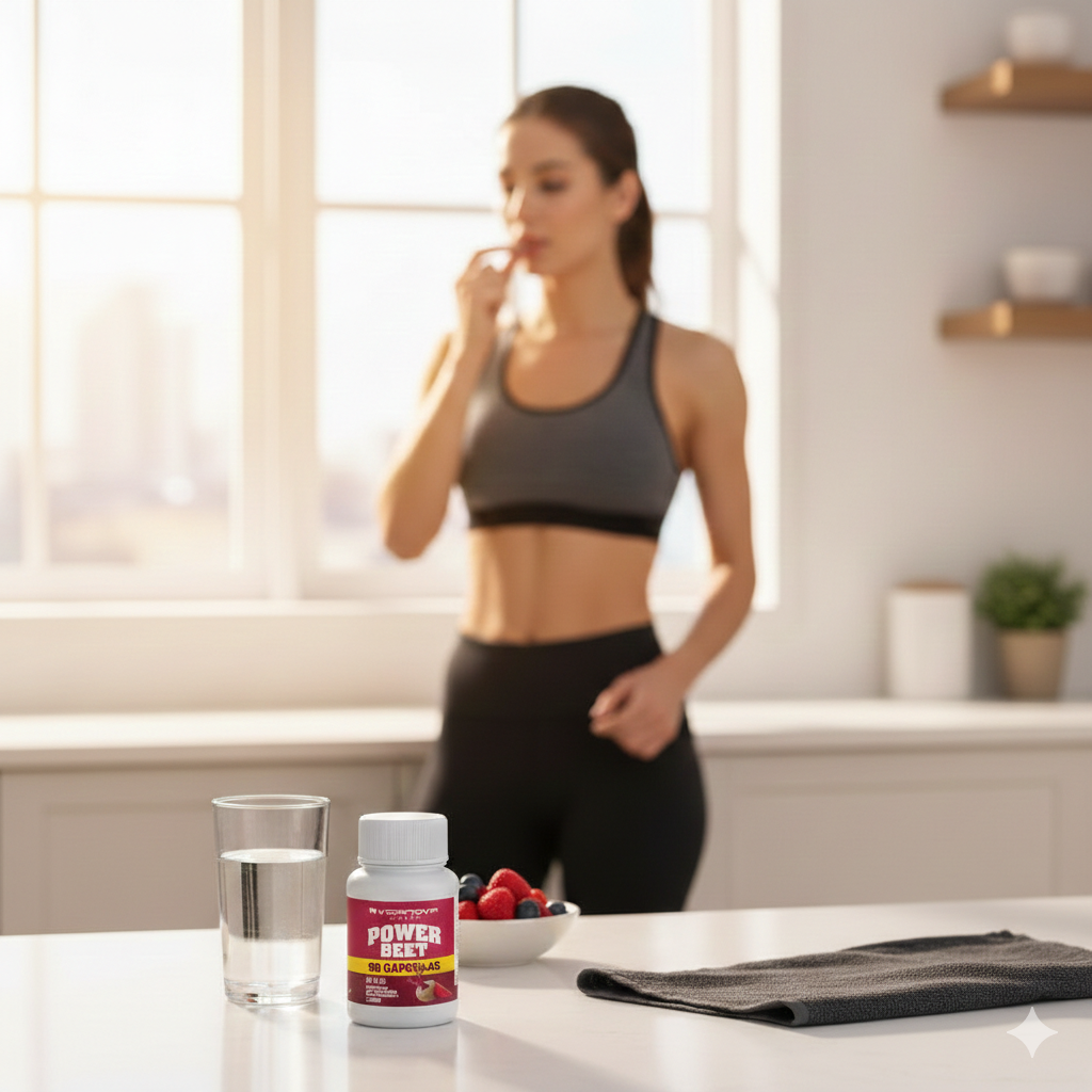 Betarraga Concentrada 1000mg – Energía Natural y Resistencia (60 Cápsulas)