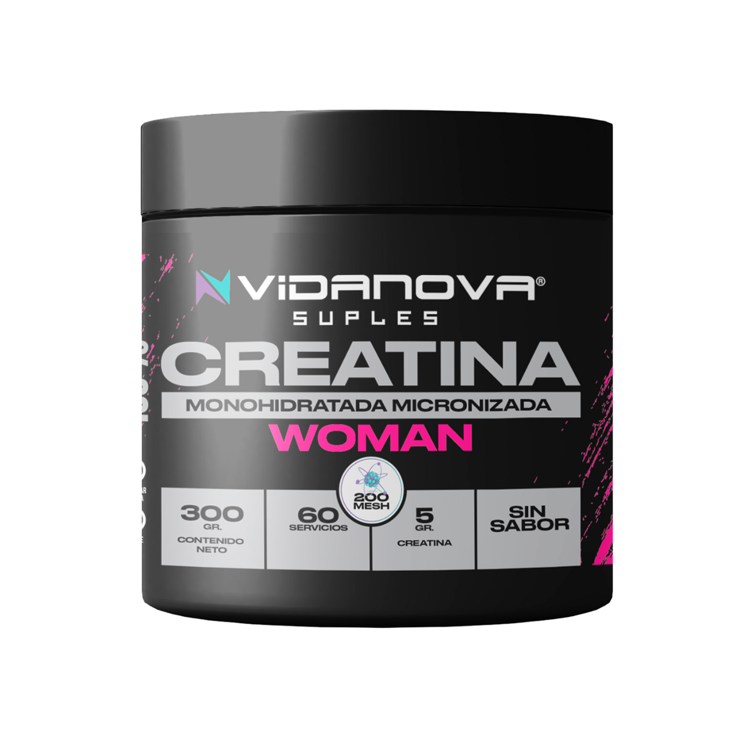 Creatina Woman Monohidratada 300g – Fuerza, Tono y Recuperación